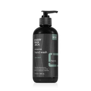 Every Man Jack Hydrating Hand Wash Sea Salt Shea Butter + Coconut Oil 12 fl oz